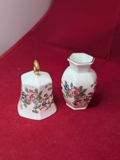 Aynsley Pambroke bell n mini vase