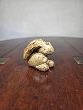 Vintage Cream And Brown Toned