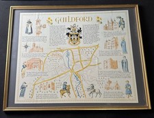 Vintage Pictorial Map Of
