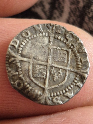 Elizabeth 1st silver hammered - elizabeth,