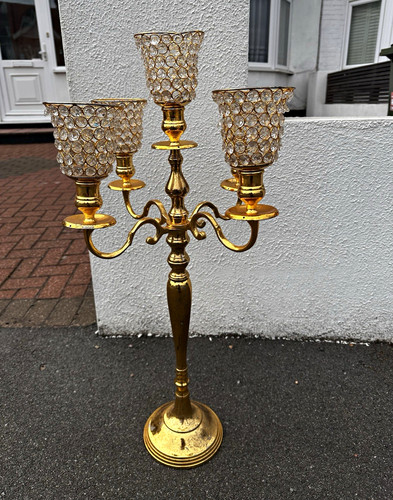 Gold tone arm metal - gold,