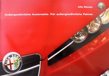 Alfa Romeo GT 147 159 + Sportwagon Brera Spider Brochure German 2007