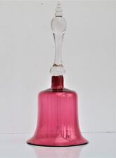 Victorian Cranberry Glass Bell