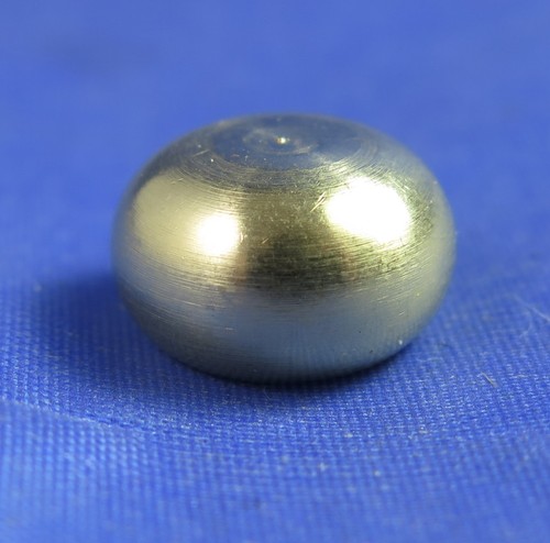 Brass button finial 14mm