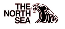 Vinyl NORTH SEA WAVE Decal Sticker multi size colours car laptop phone cup