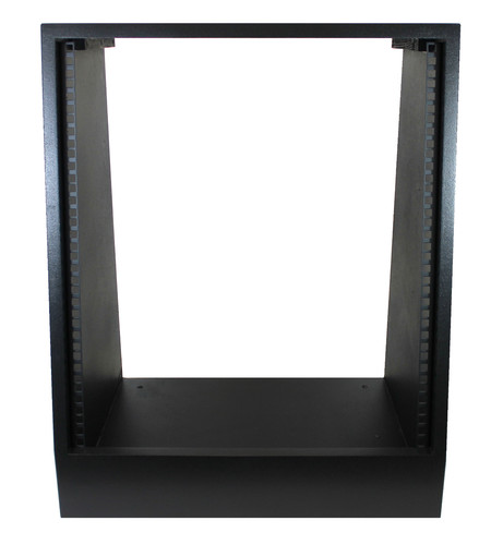 Black 12u angled inch - angled,