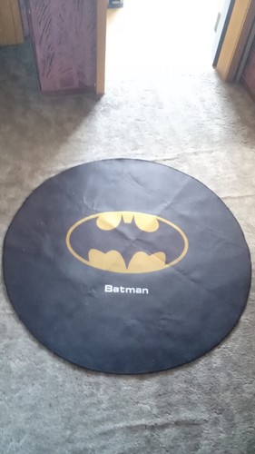 Batman round bat logo - round,