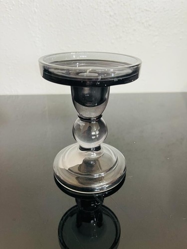 Next glass candle - glass, holder