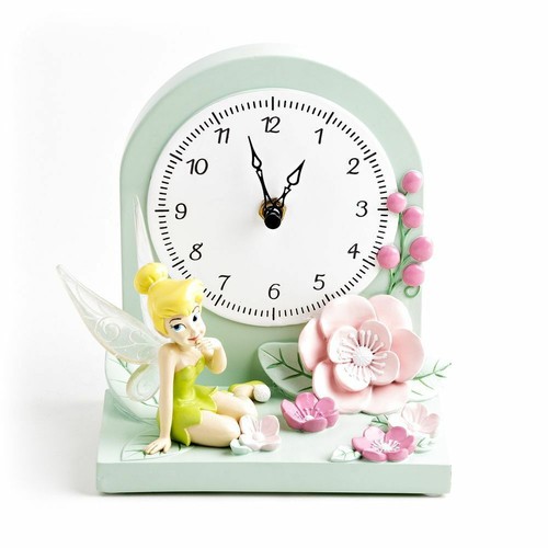 Disney tinkerbell mantel clock - mantel,