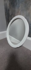 Vintage Porcelain Oval Mirror