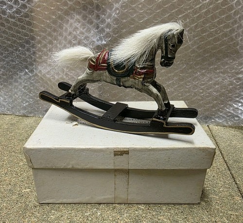 Vintage wooden rocking wonder - vintage,