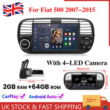 7'' For Fiat 500 2007-2015