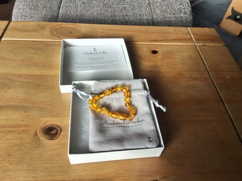 Anchored amber natural baltic - anchored,