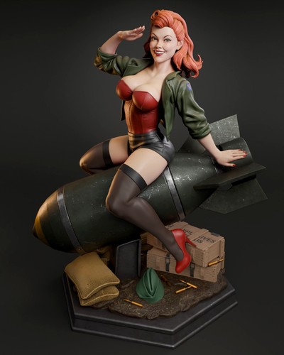 Air force bombshell scale - bombshell, 1/10