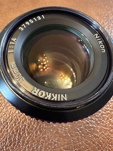 Nikon nikkor 50mm non ai - 50mm, f1.4