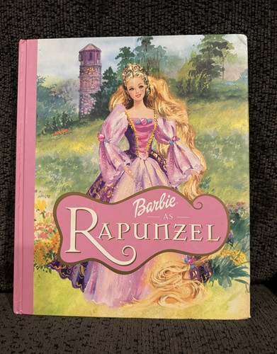 Barbie rapunzel hardcover - barbie,