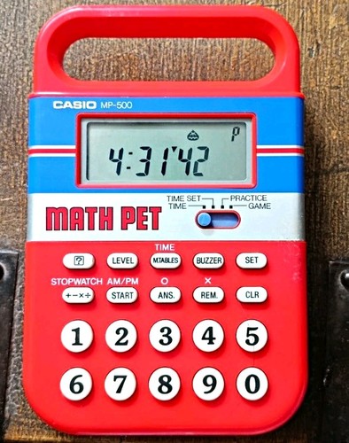Rare vintage 1980s math pet - vintage,
