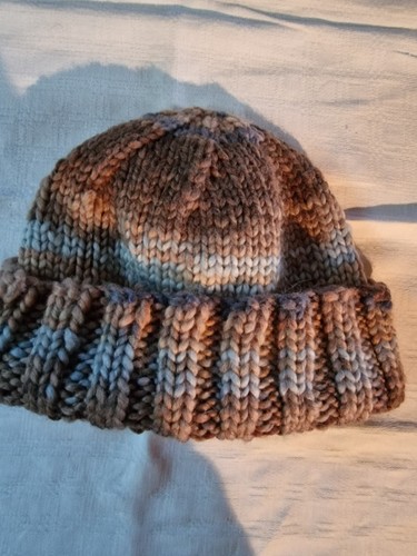 Scottish hand knitted beige - hand,