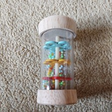 WOODEN Cute Baby Rain Stick