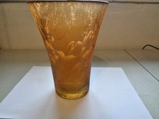 Vintage Swedish Art Glass Vase