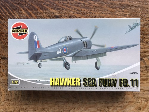 Airfix hawker sea fury - airfix, fb.11