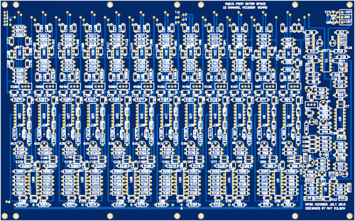 Mfos channel vocoder - 12, bare