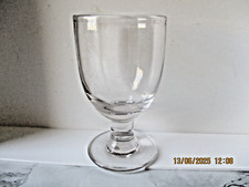 ANTIQUE DRINKING GLASS THICK