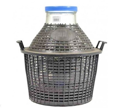 15l glass demijohn carboy - 15l,