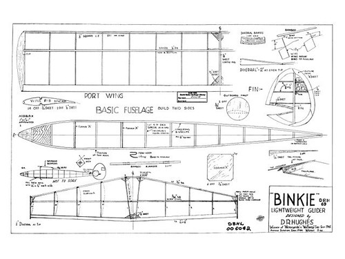 Binkie towline glider - binkie,