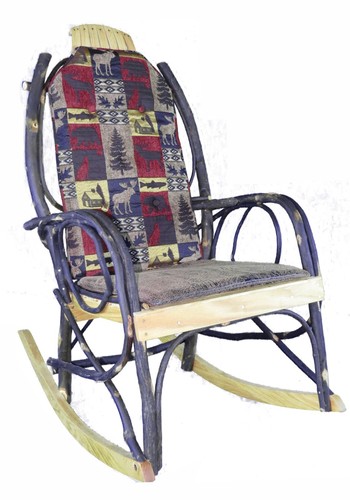 Amish hickory rocking chair - rocking,