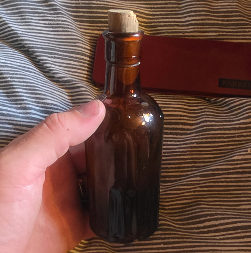 Vintage amber glass - vintage,