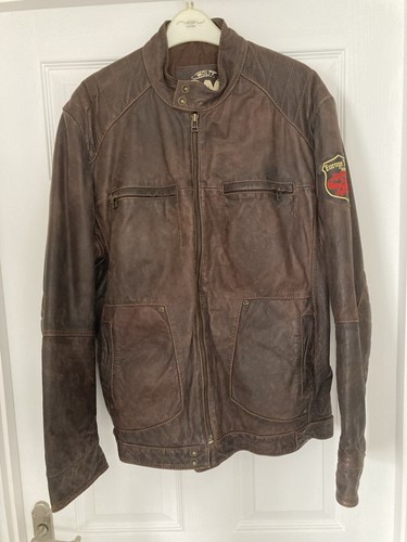 Tom wolfe leather jacket dark - jacket,