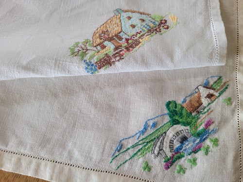 Two vintage hand - two,
