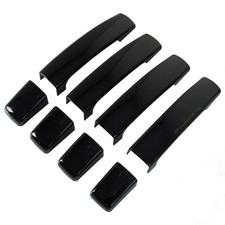 Gloss black door handle - gloss, cover