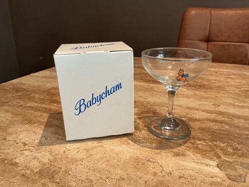 Babycham vintage coupe - coupe, glass