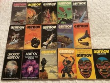 Isaac Asimov Vintage Sci-Fi Paperbacks Lot , X 16, Panther Granada,
