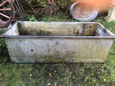 4'  galvanised water trough