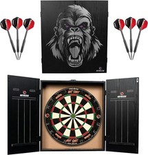 Ruthless | Gorilla | Home Darts Centre Inc. Cabinet, Dartboard & 2 Sets Of Darts