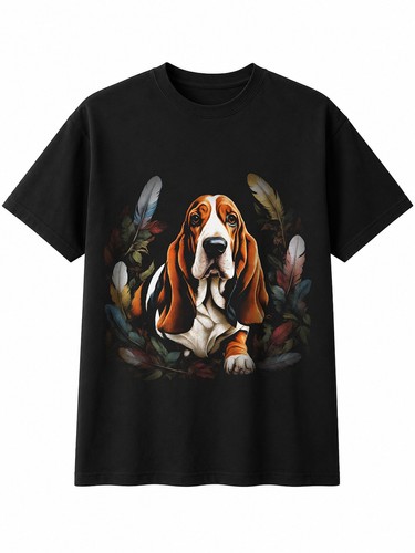Basset hound with - basset,