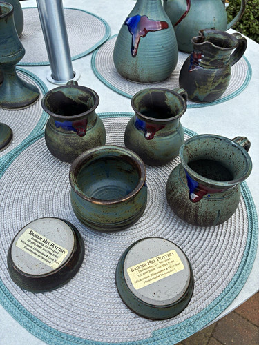 Badger hill pottery handmade - badger,