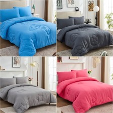 Kids Children's Coverless 10.5 Tog Quilt Lightweight Ultra Soft Warm Cosy Duvet