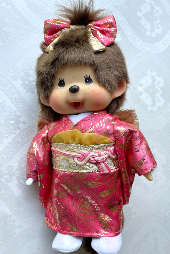 Monchhichi doll girl kimono - monchhichi,
