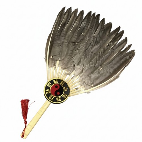 Goose feather fan ornate - goose,