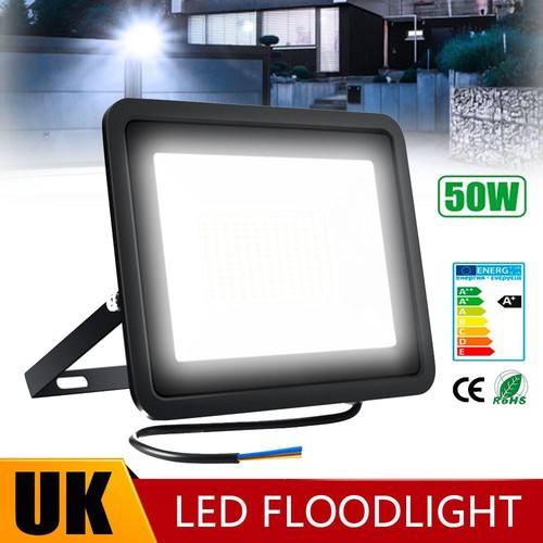 Led floodlight outside - led, light