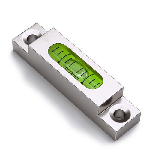 Metal precision level glass - metal,