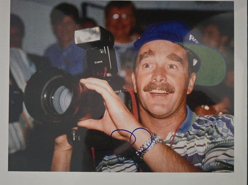 Nigel mansell signed 20x25 - nigel,