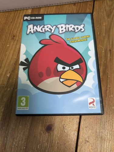 Angry birds game rom - angry, cd-rom