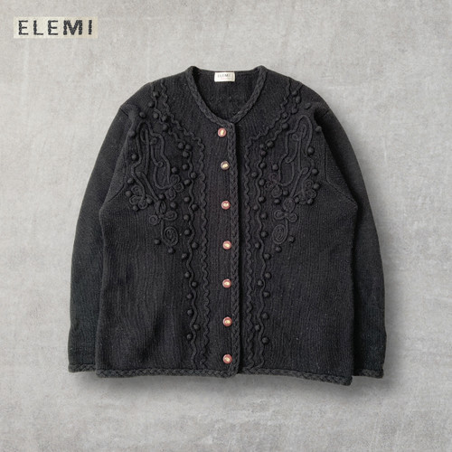 Vintage cable cord embroidery - vintage,