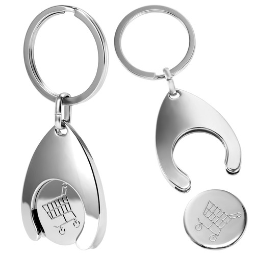 Shopping trolley tokens - shopping,