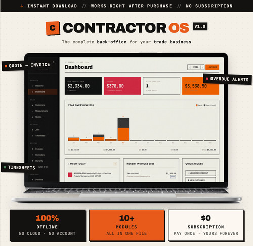 Contractor pro all in - os, all-in-one